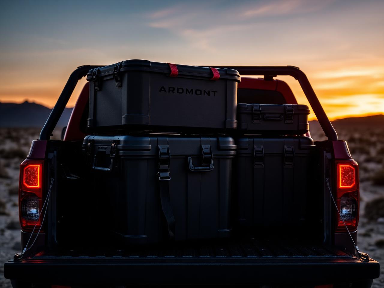 Vehicle-Mounted & Overland Cargo Cases — Ardmont product line
